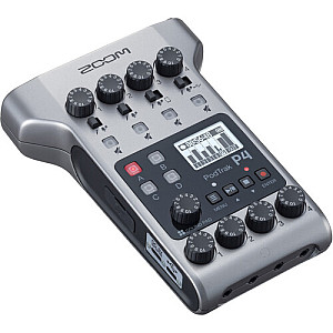 Zoom PodTrak P4 4 Channel Podcast Recorder